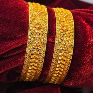 Modern Ethnic Gold Plated Chur