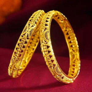 Elegant gold plated kankan