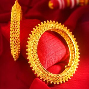 Antique Finish Gold Plated Kankan